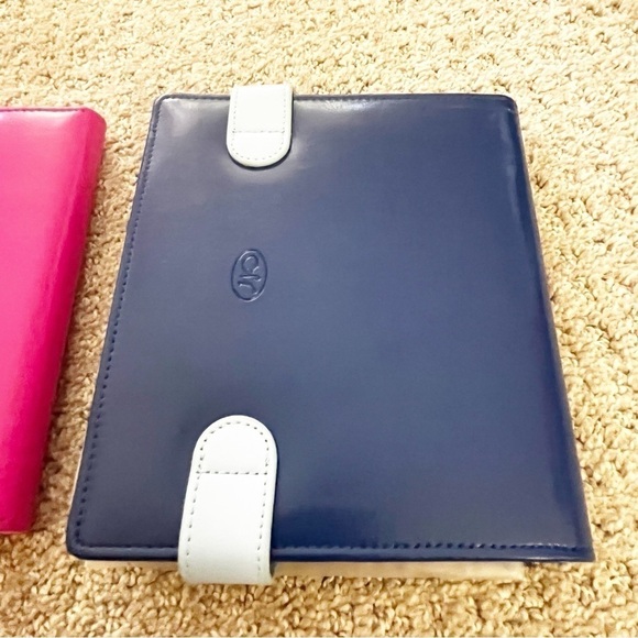 Creative Memories Pink Blue Picfolio Minutes Photo Album 4x6 Easel Baby Lot 2x - Picture 5 of 16